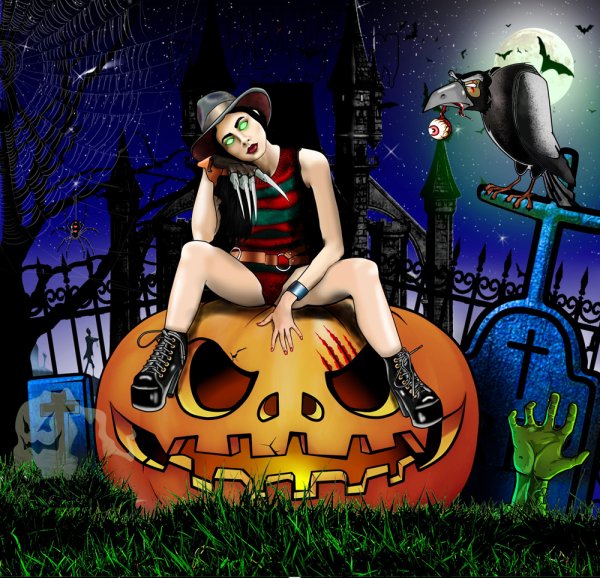 Амаль Хушназаров Гримм Хэллоуин