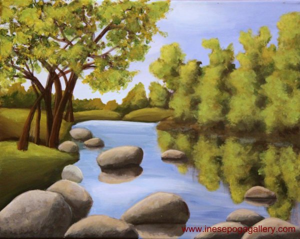 Мультяшный пейзаж