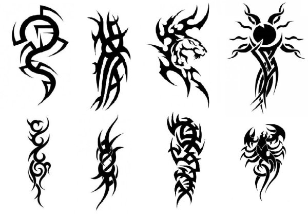 Лёгкие тату