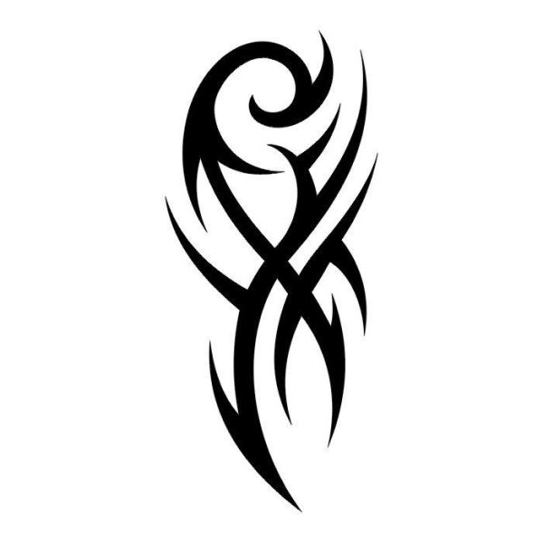 Тату хной мужские