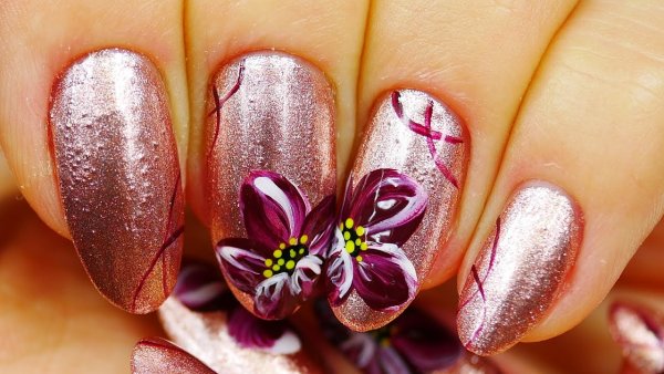 Аквадизайн ногтей 2022