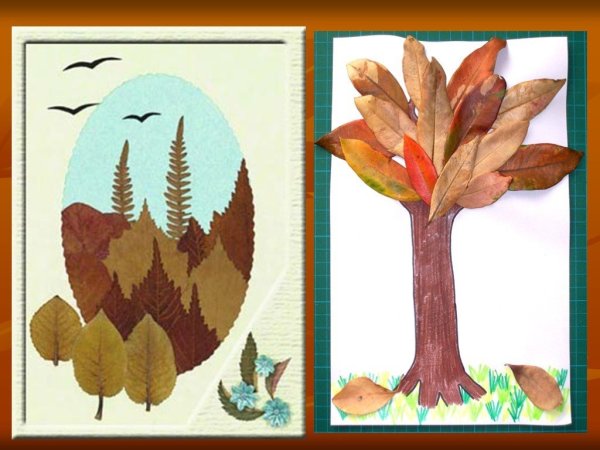 Осенняя аппликация