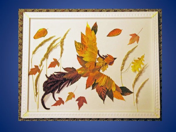 Поделки из листьев