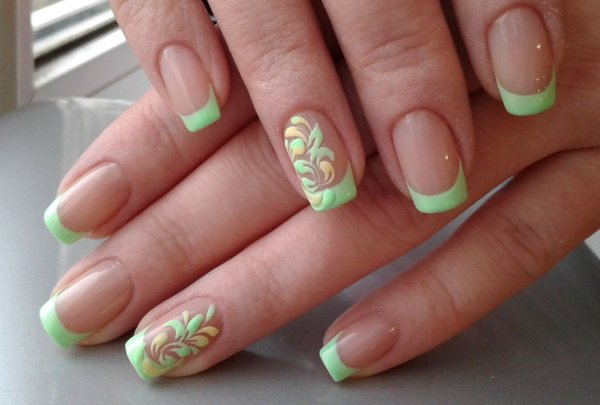 Зеленый френч 2021