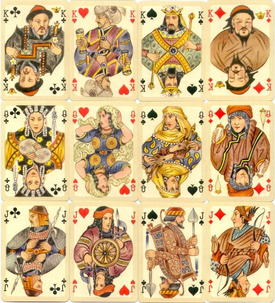 Старая колода карт