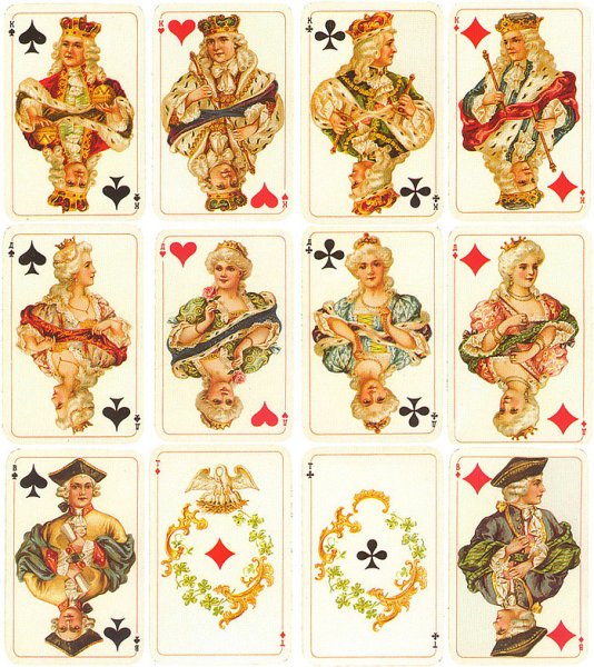 Карты игральные Piatnik золотой век 55 листов