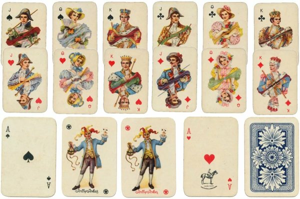 Колода рококо карточная