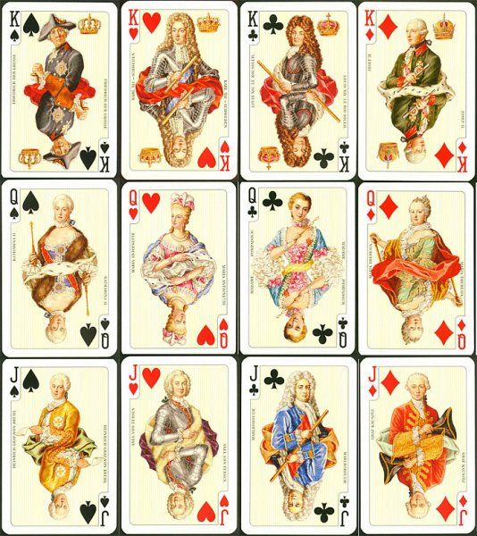Игральные карты рококо