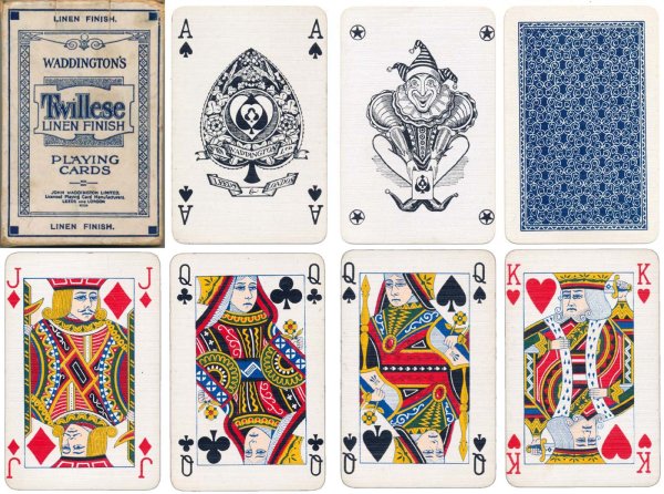 Дама валет Король туз черви