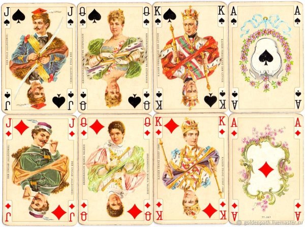 Король крести Червовая дама