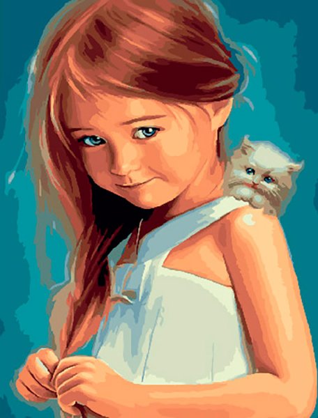 Девушка арт