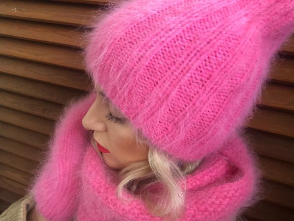 Вязание берета спицами для женщин с описанием и схемами бесплатно