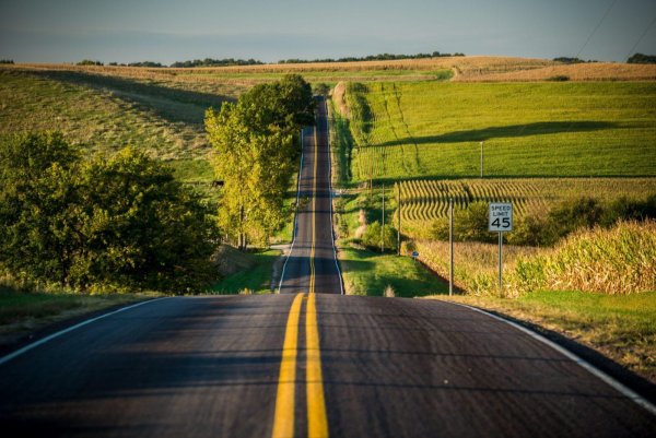 Дорога красивое фото