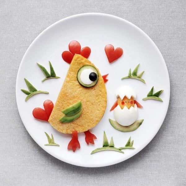 Блюда акварель