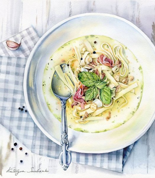 Блюдо рисунок