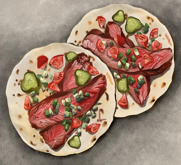 Скетчинг блины