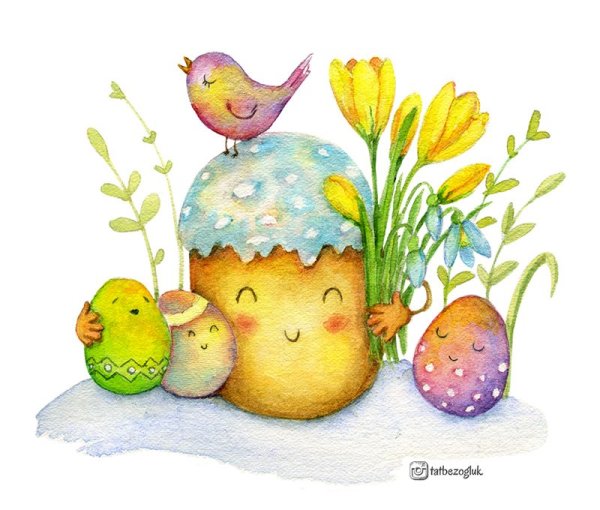 Рисунок на Пасху