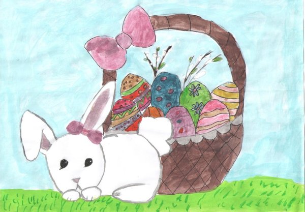 Рисунок на пасхальную тему
