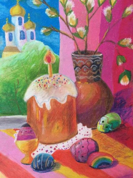Пасхальные рисунки