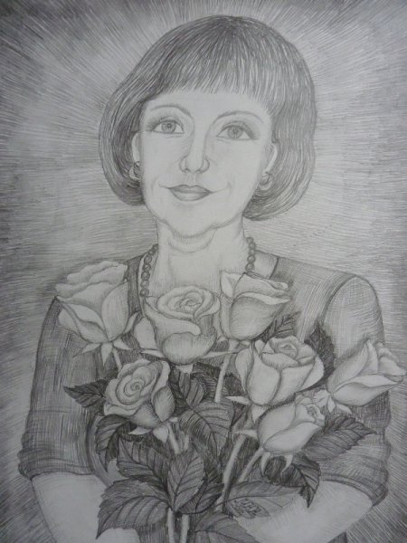 Дружеский шарж на учителя