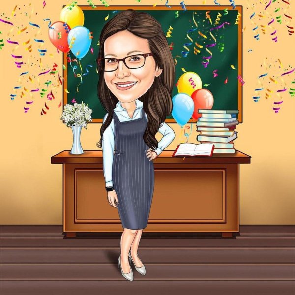 Рисунок на тему учитель