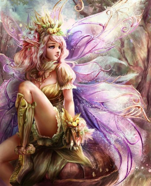 Silvia Lugli феечки и эльфы