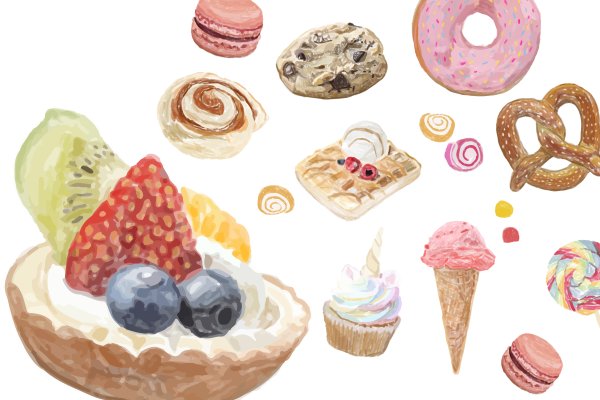 Сладости рисунок