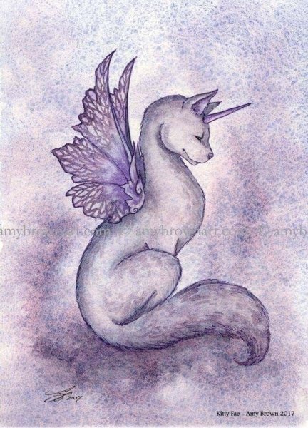 Фантастические животные простым карандашом