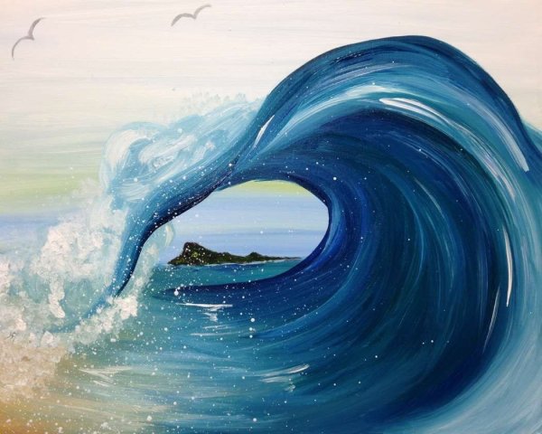 Волны иллюстрация