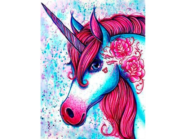 Единорог для рисования красивый
