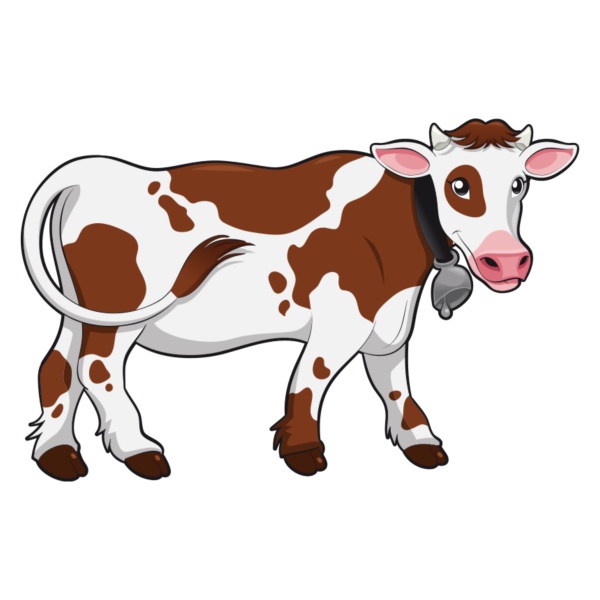 Корова рисунок