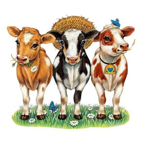 Мультяшные коровы