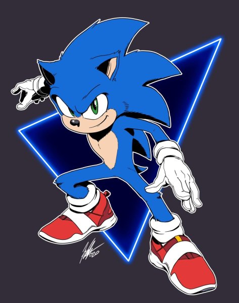 Соник бум бежит раскраска