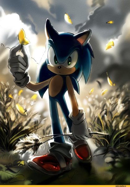 Соник концепт арт