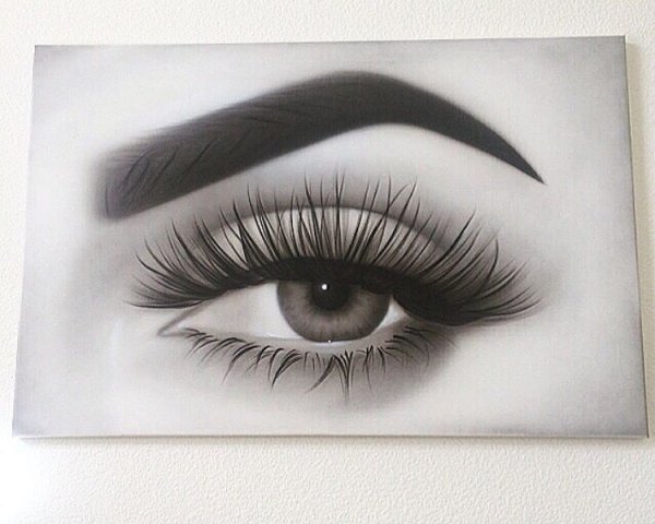 Брови рисунок