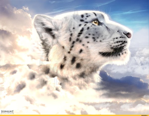 Белый Барс арт