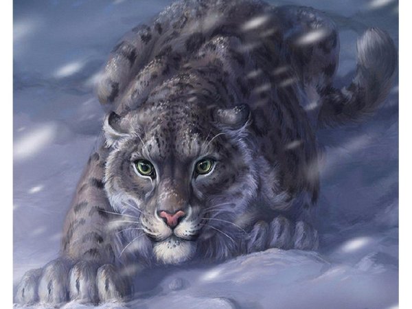 Каджит снежный Барс