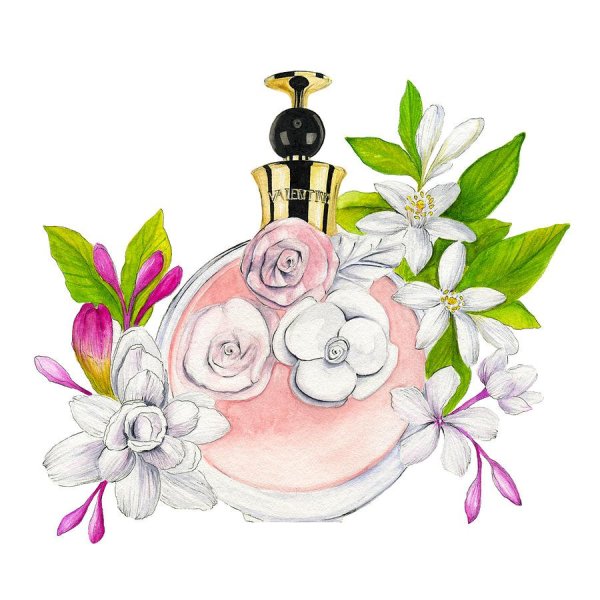 Духи нарисованные