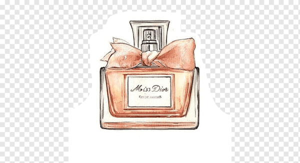 Духи акварелью Miss Dior