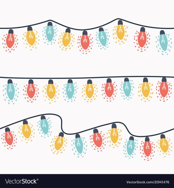 Рисование гирлянды