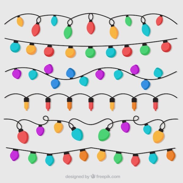 Гирлянда рисунок