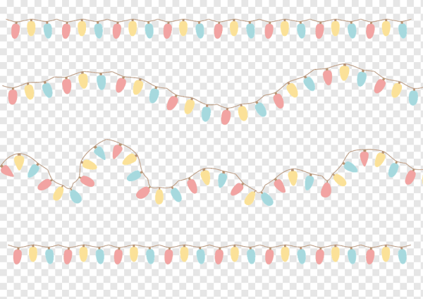 Гирлянда для фотошопа