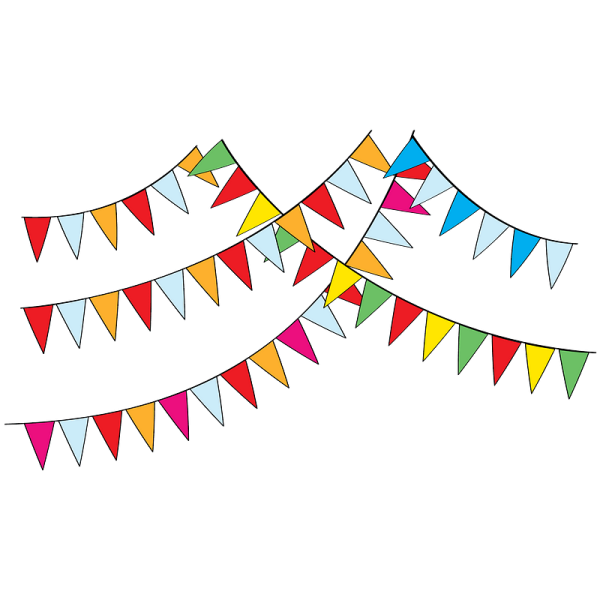 Рисование гирлянды