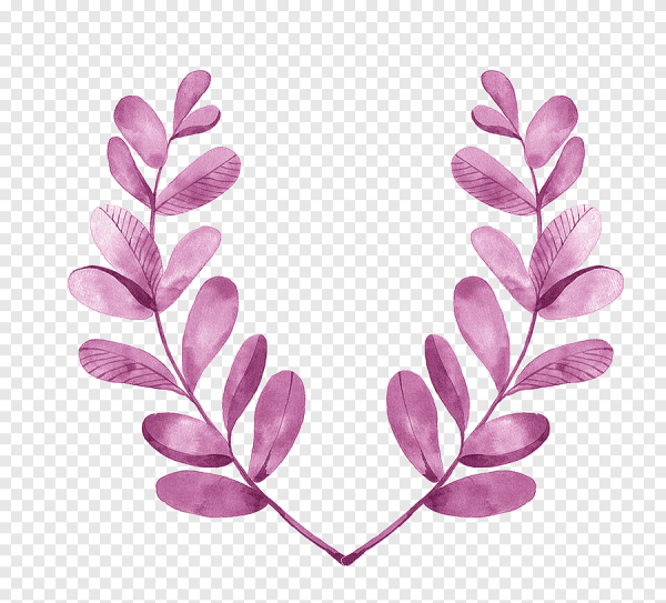 Цветные веточки