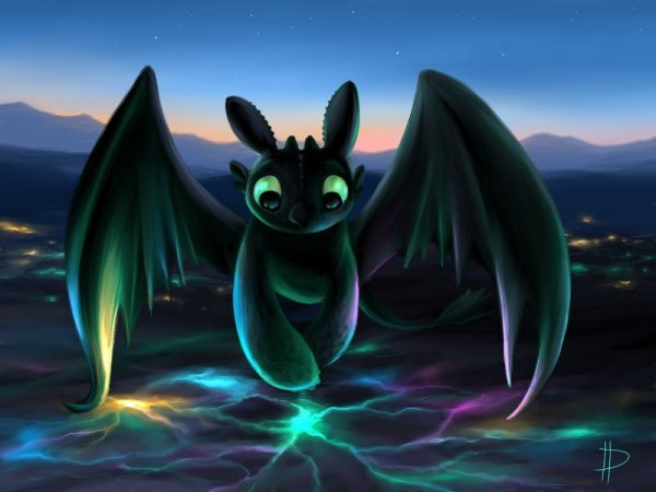 Ночная фурия дракон