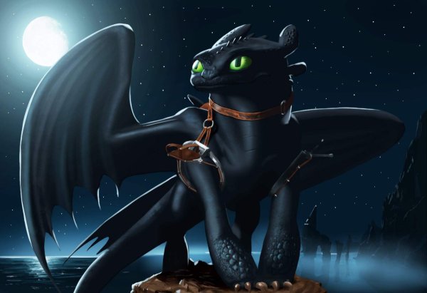 Toothless Dragon самка