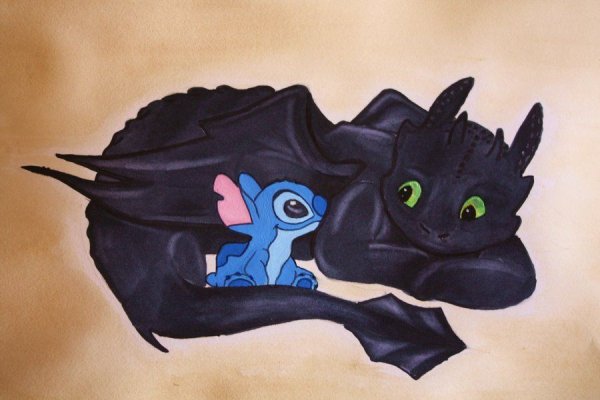 Беззубик акварелью