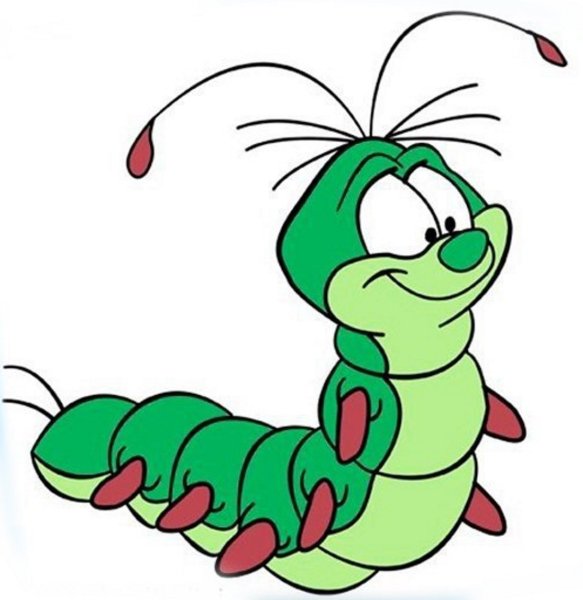 Гусеница для детей