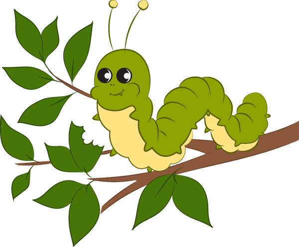 Гусеница для детей