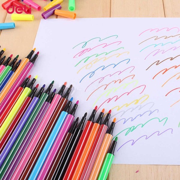 Рисование фломастерами и карандашами